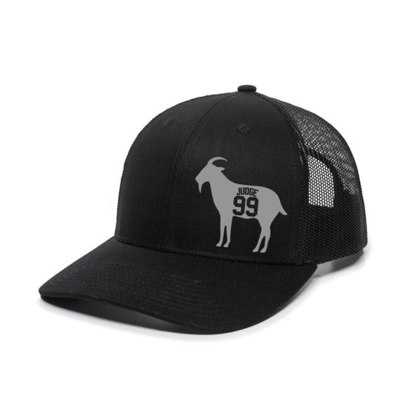 Aaron Judge GOAT 99 (New York Colors) Unisex Premium Snapback Hat - Picture 2 of 5